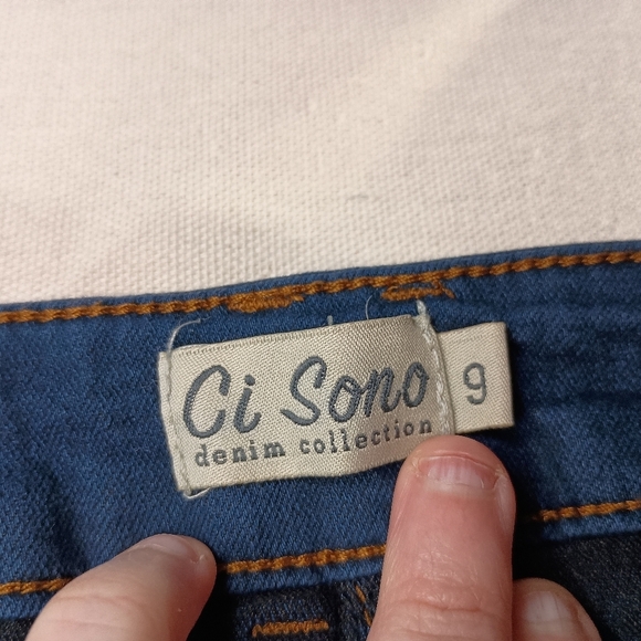 2 FOR $30 CI SONO western Pullon Denim Blue Jeans (#60) - Picture 3 of 8